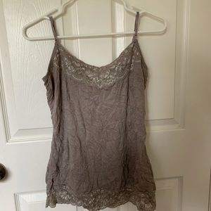Lace tank top